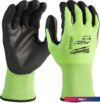 Текстильные перчатки Milwaukee HI-VIS CUT C XXL