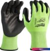 Перчатки хозяйственные Milwaukee Hi-Vis Cut level 3/C 10/XL 4932478133
