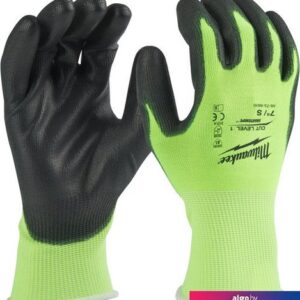 Перчатки хозяйственные Milwaukee Hi-Vis Cut level 1/A 8/M 4932479917