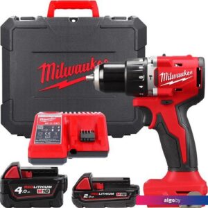 Ударная дрель-шуруповерт Milwaukee M18 M18BLPDRC-422C 4933492825 (с 2-мя АКБ 2 Ач + 4 Ач