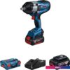 Гайковерт Bosch GDS 18V-1000 Professional 06019J8304 (с 2-мя АКБ