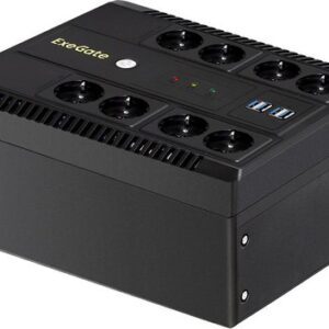 Источник бесперебойного питания ExeGate Neo NNB-800.LED.AVR.8SH.CH EX293854RUS