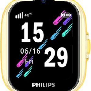 Детские умные часы Philips W6610 (желтый)