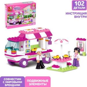 Конструктор Sluban Розовая мечта. Пикник 407590 1393642