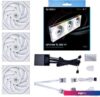 Набор вентиляторов с контроллером Lian Li Uni Fan TL 120 Triple Pack G99.12TL3W.R0
