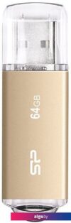 USB Flash Silicon-Power Ultima II I-Series 64GB (золотистый)