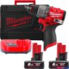 Ударная дрель-шуруповерт Milwaukee M12 FUEL M12FPD2-602X 4933479870 (с 2-мя АКБ 6 Ач