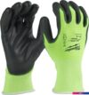 Перчатки хозяйственные Milwaukee Hi-Vis Cut level 1/A 10/XL 4932492916