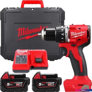 Ударная дрель-шуруповерт Milwaukee M18 M18BLPDRC-502C 4933492826 (с 2-мя АКБ 5 Ач