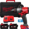 Дрель-шуруповерт Milwaukee M18 FUEL M18ONEDD3-502X 4933492802 (с 2-мя АКБ 5 Ач