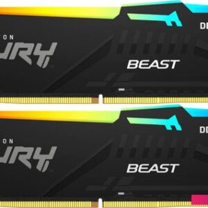 Оперативная память Kingston FURY Beast RGB 2x16ГБ DDR5 6000 МГц KF560C30BBEAK2-32