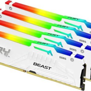 Оперативная память Kingston FURY Beast RGB 4x16ГБ DDR5 6000 МГц KF560C40BWAK4-64