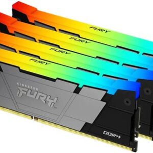 Оперативная память Kingston FURY Renegade RGB 4x16ГБ DDR4 3200 МГц KF432C16RB12AK4/64