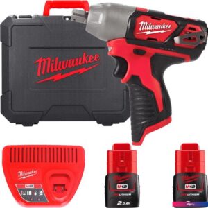 Гайковерт Milwaukee M12 M12BIW12-202C 4933447133 (с 2-мя АКБ