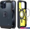 Чехол для телефона Spigen Tough Armor (MagFit) для iPhone 15 Pro Max ACS06595 (темно-синий)