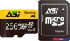 Карта памяти AGI TF138 Supreme microSDXC 256GB AGI256GGSTF138 (с адаптером)