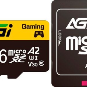 Карта памяти AGI TF138 Supreme microSDXC 256GB AGI256GGSTF138 (с адаптером)