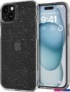 Чехол для телефона Spigen Liquid Crystal Glitter для iPhone 15 ACS06788 (затемненный/прозрачный)