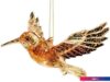 Елочная игрушка Erich Krause Decor Колибри янтарный 50667
