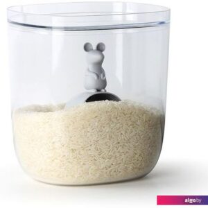 Набор емкостей Qualy Lucky Mouse QL10348-CL-GY