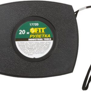 Рулетка FIT 20м 17720 (черный)