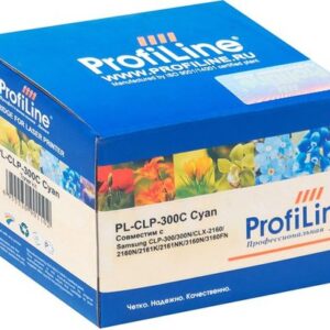 Картридж ProfiLine PL-CLP-300-C (аналог Samsung CLP-C300A)
