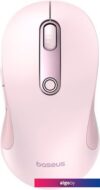 Мышь Baseus F02 Ergonomic Wireless Mouse (розовый