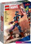 Конструктор LEGO Marvel Super Heroes 76258 Сборная фигурка Капитана Америки
