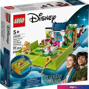Конструктор LEGO Disney 43220 Приключение Питера Пэна и Венди по сборнику рассказов