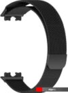 Браслет Rumi Milanese loop металлический для Huawei Band 8 (черный)
