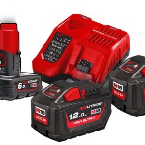 Аккумулятор с зарядным устройством Milwaukee M18 HNRG-122 4933464261 (2x12 Ач + 1x6 Ач/12-18В)