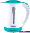 Электрический чайник Blackton KT1730P (белый/бирюзовый)