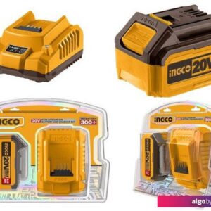 Аккумулятор с зарядным устройством Ingco FBCPK1214 (20В/4 Аh)