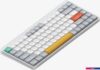 Клавиатура NuPhy Air75 V2 Ionic White (Gateron Low Profile Red 2.0)