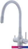 Смеситель Paulmark Salix Sa213419-431 (белый матовый)