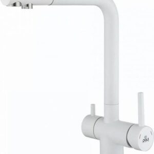 Смеситель Paulmark Skalen Sk213020-431 (белый матовый)