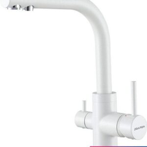 Смеситель Paulmark Essen 213011-431TW (белый матовый)