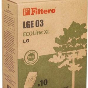 Комплект одноразовых мешков Filtero ECOLine LGE 03 S-Bag (10 шт+фильтр)