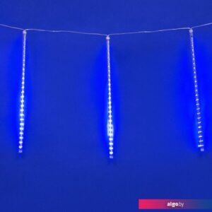 Световой дождь Uniel ULD-E1505-336/DTK BLUE IP44 TWISTED METEOR UL-00000167