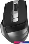 Мышь A4Tech Fstyler FG35S (черный/серебристый)