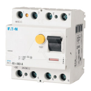 УЗО PF7-80/4/003, 4P, 80A, 10kA, 30mA, тип АC, 4M
