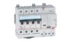 Дифф. авт. выключатель Legrand DX3, электромеханический, 4P, 63А, хар-ка C, 6кА, 30mA, тип AC, 7М
