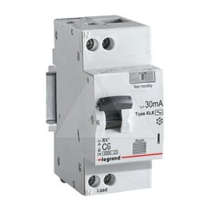 Дифф. авт. выключатель Legrand RX3, электронный, 1P+N, 6A, хар-ка C, 6kA, 30mA, тип AC, 2M