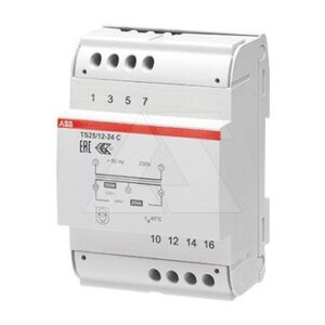 Трансформатор модульный TS 25/12-24C, 230/24 (2х12)В, 25ВА, 4М