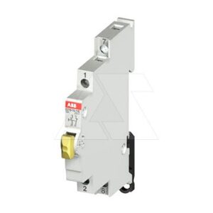Кнопка E215-16-11E, 1NO+1NC, 16A(250VAC), без фикс., желтая кнопка, 0,5M