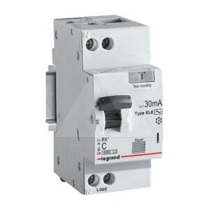 Дифф. авт. выключатель Legrand RX3, электронный, 1P+N, 40A, хар-ка C, 6kA, 30mA, тип AC, 2M