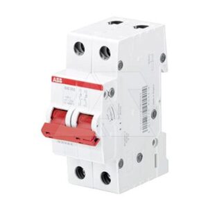 Выключатель нагрузки SHD202/25, 2P, 25A, 10kA, 2M
