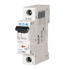 Авт. выключатель PL7-D40/1, 1P, 40A, хар-ка D, 10kA, 1M