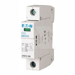 Разрядник SPBT12-280/1, 1P, 12.5kA(10/350µs), 25kA(8/20µs), класс B+C, 1M
