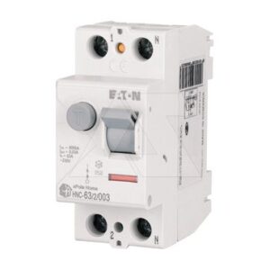 УЗО HNC-63/2/003, 2P, 63A, 6kA, 30mA, тип АC, 2M